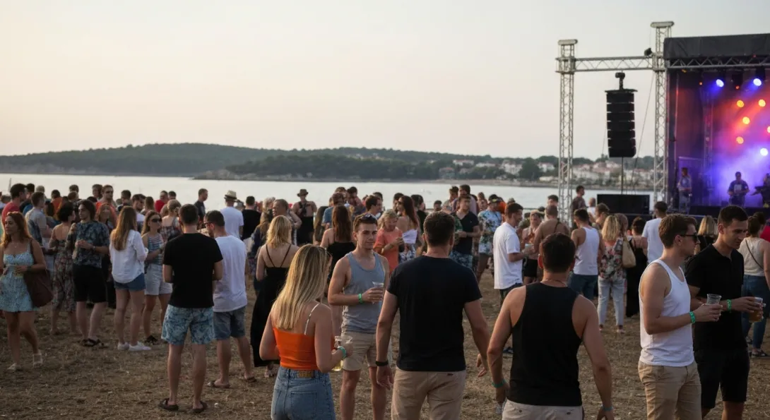 Glasba pod zvezdami: poletne prireditve v Ankaranu