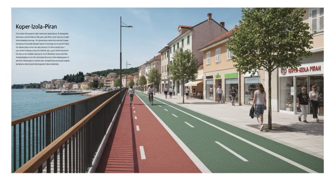 Urbani koridor Koper–Izola–Piran: projekt trajnostne mobilnosti